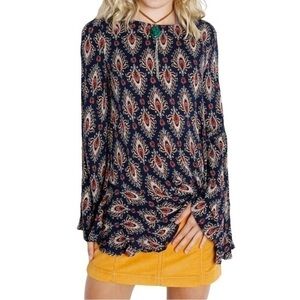 PPLA  | Honesty Blouse Printed Boho Tunic